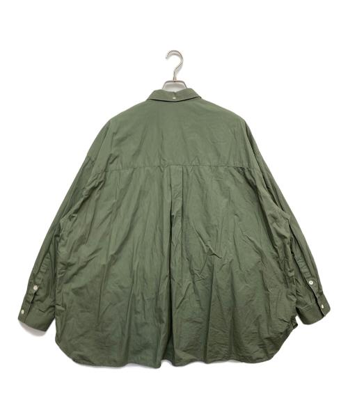 FreshService（フレッシュサービス）FreshService (フレッシュサービス) UTILITY B.D SHIRT グリーン サイズ:Fの古着・服飾アイテム