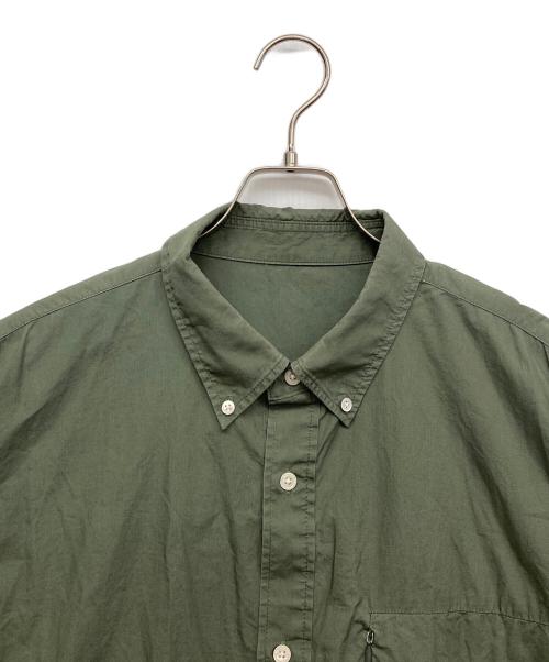 FreshService（フレッシュサービス）FreshService (フレッシュサービス) UTILITY B.D SHIRT グリーン サイズ:Fの古着・服飾アイテム