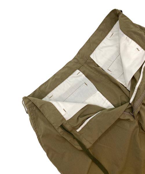 SSZ（エスエスズィー）SSZ (エスエスズィー) 2プリーツショートパンツ オリーブ サイズ:Ｍの古着・服飾アイテム