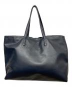 SLOW×Lui'sスロウ×ルイス）の古着「レザートートバッグ」｜ネイビー