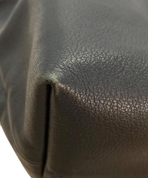 SLOW（スロウ）SLOW (スロウ) Lui's (ルイス) レザートートバッグ ネイビーの古着・服飾アイテム