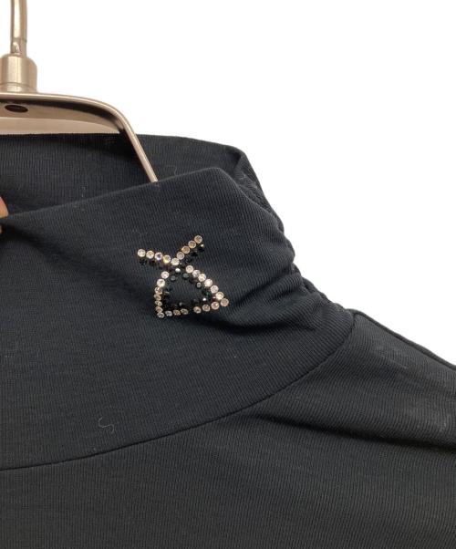 LEONARD（レオナール）LEONARD (レオナール) 長袖カットソー ブラック サイズ:42の古着・服飾アイテム