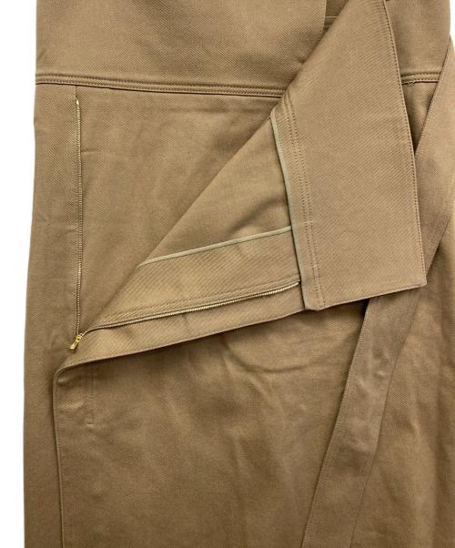 DRAWER（ドゥロワー）Drawer (ドゥロワー) ラップスカート オリーブ サイズ:38の古着・服飾アイテム