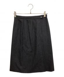 MaxMara（マックスマーラ）の古着「ミディスカート」｜グレー