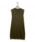 GUESS（ゲス）の古着「Emily Dress ノースリーブワンピース」｜カーキ