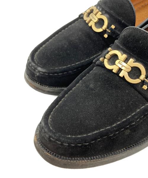 Salvatore Ferragamo（サルヴァトーレ フェラガモ）Salvatore Ferragamo (サルヴァトーレ フェラガモ) ガンチーニローファー ブラック サイズ:6 1/2の古着・服飾アイテム