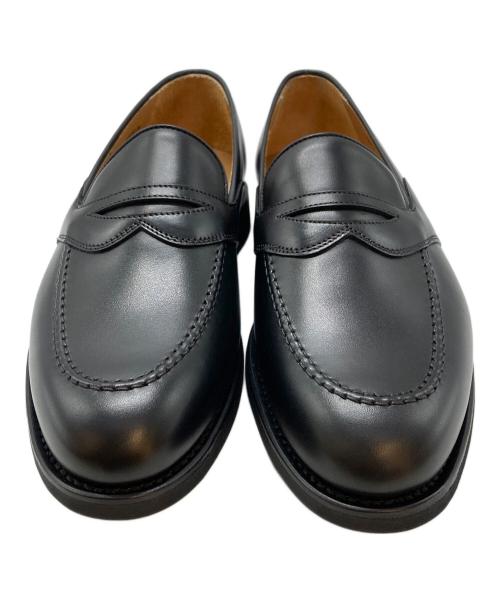 berwick（バーウィック）berwick (バーウィック) コインローファー ブラック サイズ:UK7.5の古着・服飾アイテム