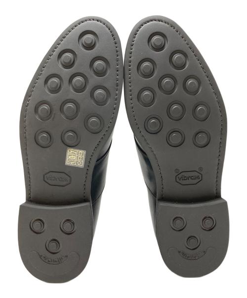 berwick（バーウィック）berwick (バーウィック) コインローファー ブラック サイズ:UK7.5の古着・服飾アイテム