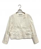 theory luxeセオリーリュクス）の古着「麻ストレッチジャケット」｜ホワイト