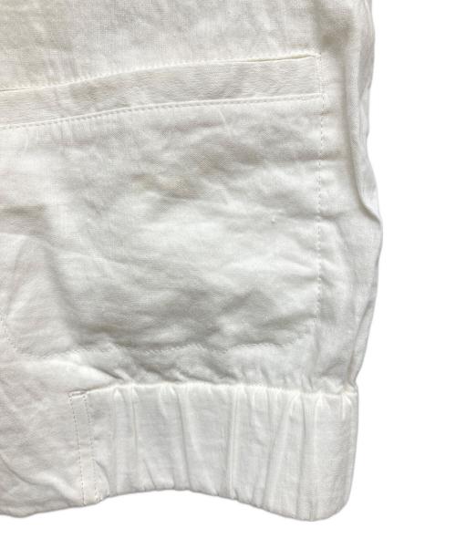 theory luxe（セオリーリュクス）theory luxe (セオリーリュクス) 麻ストレッチジャケット ホワイト サイズ:38の古着・服飾アイテム