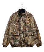 FIELDLINEフィールドライン）の古着「リアルツリー中綿ジャケット」｜ブラウン