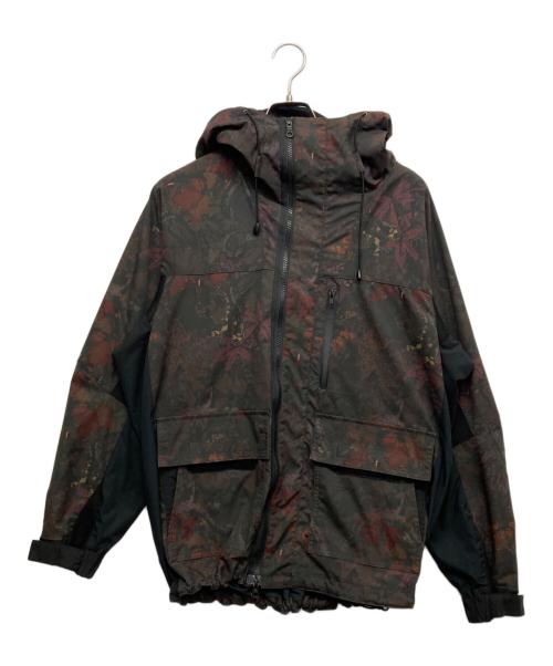 LOGOS（ロゴス）LOGOS (ロゴス) nano・universe (ナノ・ユニバース) 別注リアルツリーマウンテンパーカー ブラウン サイズ:Ｍの古着・服飾アイテム