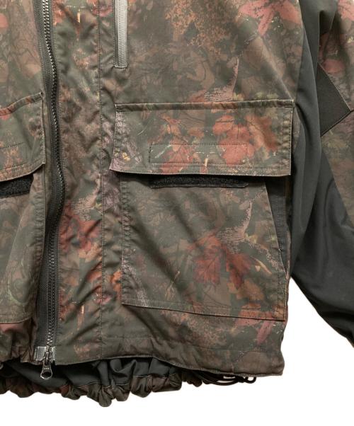 LOGOS（ロゴス）LOGOS (ロゴス) nano・universe (ナノ・ユニバース) 別注リアルツリーマウンテンパーカー ブラウン サイズ:Ｍの古着・服飾アイテム