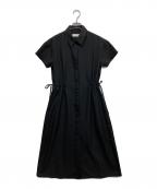 B:MING LIFE STORE by BEAMSビーミングライフストア バイ ビームス）の古着「サイドリボン ワンピース」｜ブラック