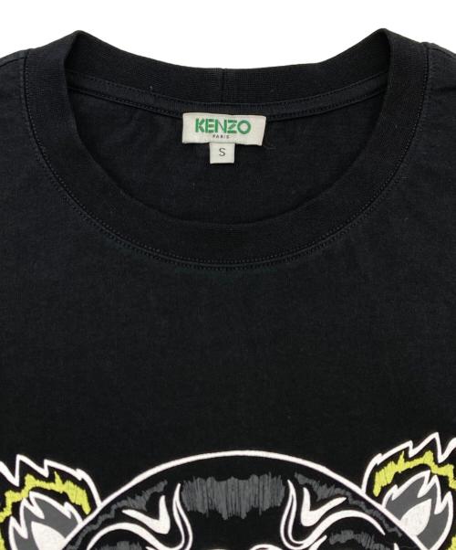 KENZO（ケンゾー）KENZO (ケンゾー) タイガービックロゴTシャツ ブラック サイズ:Sの古着・服飾アイテム