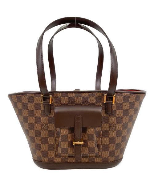 LOUIS VUITTON（ルイ ヴィトン）LOUIS VUITTON (ルイ ヴィトン) ハンドバッグ ブラウンの古着・服飾アイテム