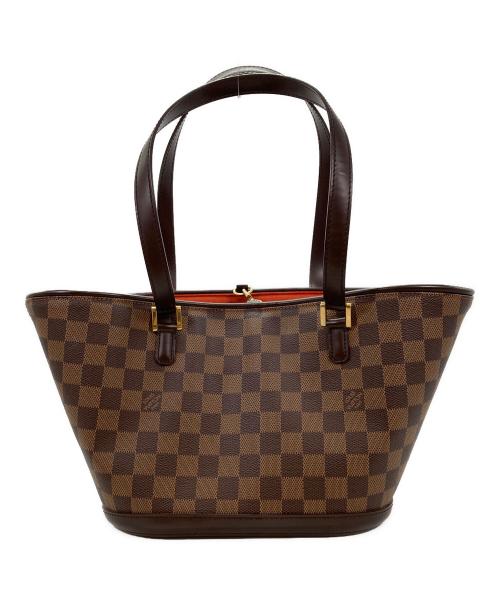 LOUIS VUITTON（ルイ ヴィトン）LOUIS VUITTON (ルイ ヴィトン) ハンドバッグ ブラウンの古着・服飾アイテム