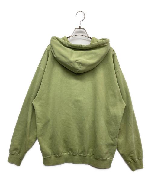 X-LARGE（エクストララージ）X-LARGE (エクストララージ) RECREATIONS PIGMENT DYED HOODED SWEATSHIRT フーディー グリーン サイズ:Lの古着・服飾アイテム