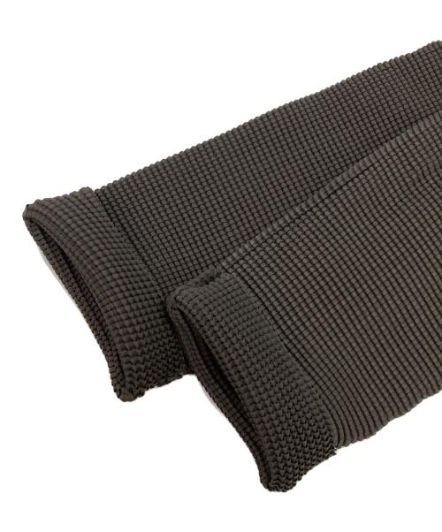 me by ISSEY MIYAKE（ミーバイイッセイミヤケ）me by ISSEY MIYAKE (ミーバイイッセイミヤケ) W ZIP Design Jacket ブラウン サイズ:FREEの古着・服飾アイテム