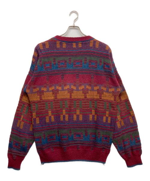 RALPH LAUREN（ラルフローレン）RALPH LAUREN (ラルフローレン) 80sヴィンテージニット レッド サイズ:Mの古着・服飾アイテム