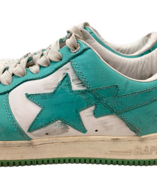 A BATHING APE（ア ベイシング エイプ）A BATHING APE (ア ベイシング エイプ) BAPE STAローカットスニーカー ブルー サイズ:28の古着・服飾アイテム