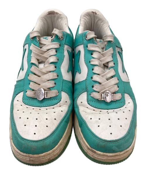 A BATHING APE（ア ベイシング エイプ）A BATHING APE (ア ベイシング エイプ) BAPE STAローカットスニーカー ブルー サイズ:28の古着・服飾アイテム