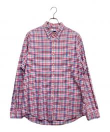 RALPH LAUREN（ラルフローレン）の古着「ボタンダウンシャツ」｜ピンク