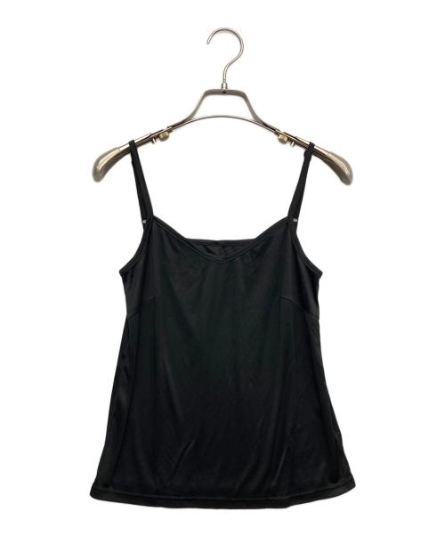 FRAY ID（フレイ アイディー）FRAY ID (フレイ アイディー) ストレッチレースハイネックトップス ブラック サイズ:Fの古着・服飾アイテム