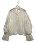 anuans (アニュアンス) シアーボウタイボリュームブラウス アイボリー サイズ:F：7000円