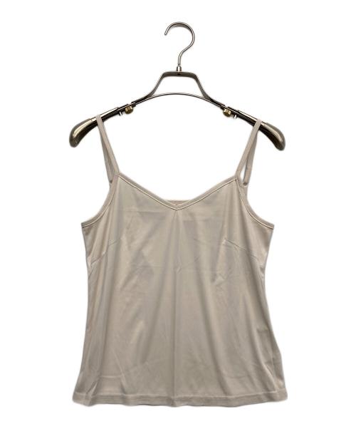 FRAY ID（フレイ アイディー）FRAY ID (フレイ アイディー) ストレッチレースハイネックトップス アイボリー サイズ:Fの古着・服飾アイテム