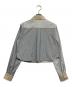 FURFUR (ファーファー) ストライプクロップドシャツ グレー サイズ:ONE SIZE：3000円