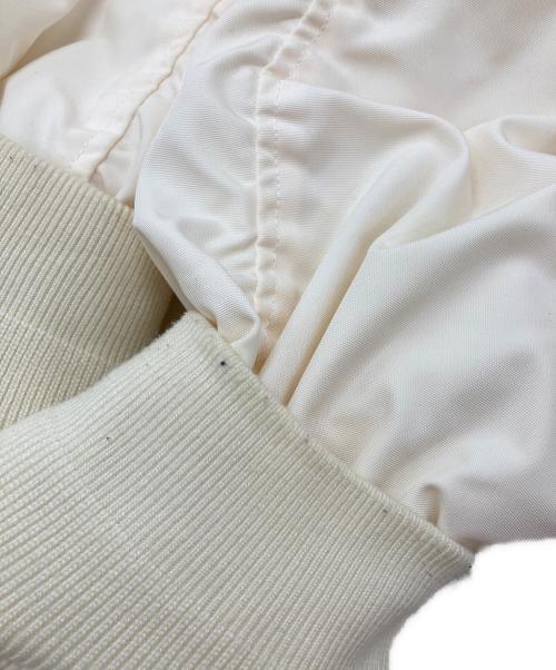 FRAY ID（フレイ アイディー）FRAY ID (フレイ アイディー) MA1型ショートブルゾン アイボリーの古着・服飾アイテム