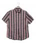 stussy（ステューシー）の古着「00sチェックストライプシャツ」｜ピンク