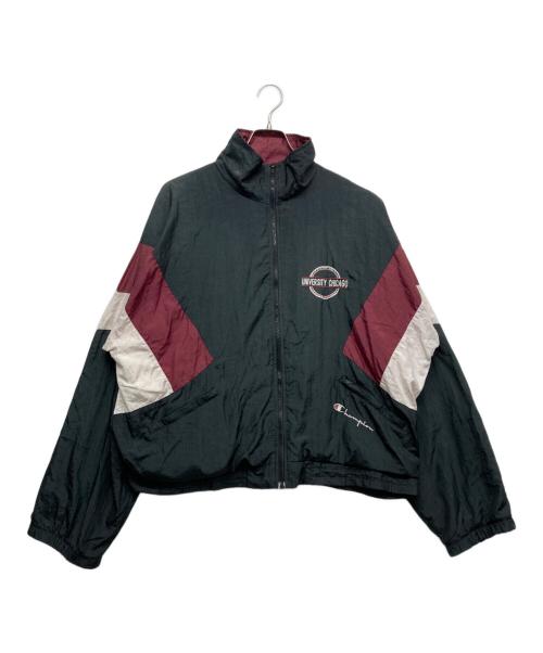 Champion（チャンピオン）Champion (チャンピオン) ナイロンジャケット ブラック サイズ:XLの古着・服飾アイテム