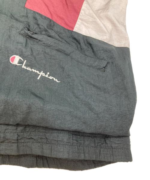 Champion（チャンピオン）Champion (チャンピオン) ナイロンジャケット ブラック サイズ:XLの古着・服飾アイテム