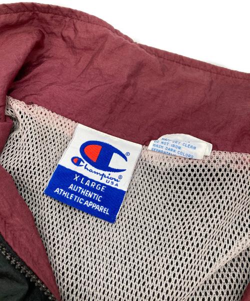 Champion（チャンピオン）Champion (チャンピオン) ナイロンジャケット ブラック サイズ:XLの古着・服飾アイテム