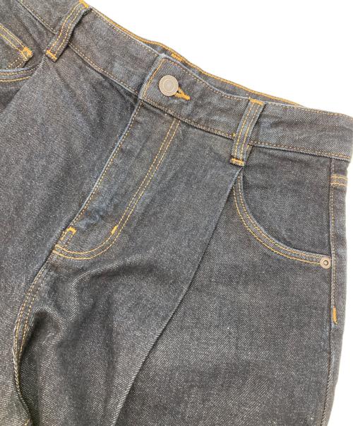 Comptoir des Cotonniers（コントワー・デ・コトニエ）Comptoir des Cotonniers (コントワー・デ・コトニエ) デニムタックパンツ インディゴ サイズ:Mの古着・服飾アイテム