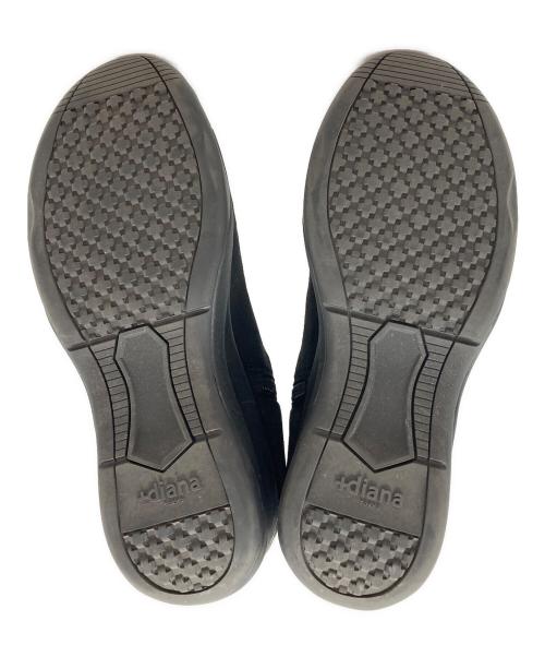 DIANA（ダイアナ）DIANA (ダイアナ) ショートブーツ ブラック サイズ:23の古着・服飾アイテム