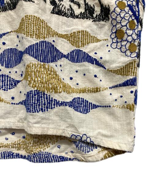 Marble SUD（マーブルシュッド）Marble SUD (マーブルシュッド) 刺繍ドルマンスリーブブラウス ベージュ サイズ:FREEの古着・服飾アイテム