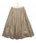 J.Sloane（ジェイ スローアン）の古着「ギャザーロングスカート」｜ベージュ