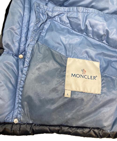 MONCLER（モンクレール）MONCLER (モンクレール) ダウンジャケット ネイビー サイズ:4の古着・服飾アイテム