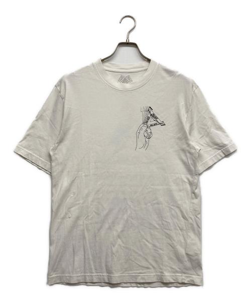 PALACE（パレス）PALACE (パレス) GRAND MASTER T-SHIRT ホワイト サイズ:Mの古着・服飾アイテム
