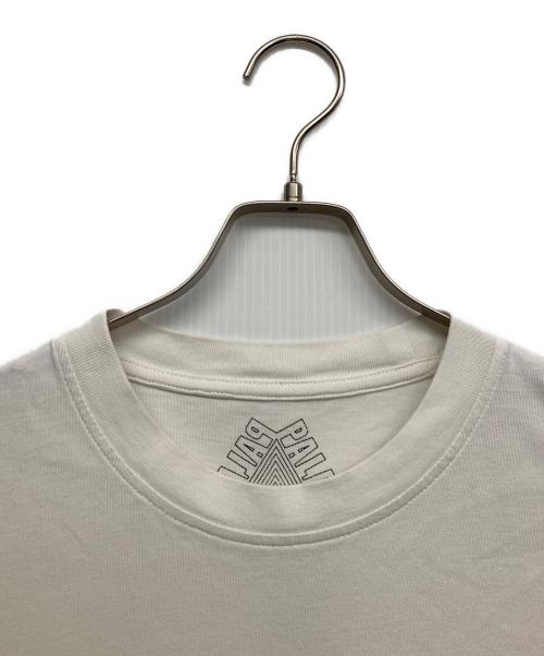 PALACE（パレス）PALACE (パレス) GRAND MASTER T-SHIRT ホワイト サイズ:Mの古着・服飾アイテム