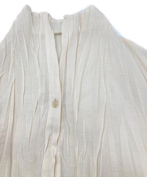 PLEATS PLEASE（プリーツプリーズ）PLEATS PLEASE (プリーツプリーズ) プリーツシャツ イエロー サイズ:3の古着・服飾アイテム