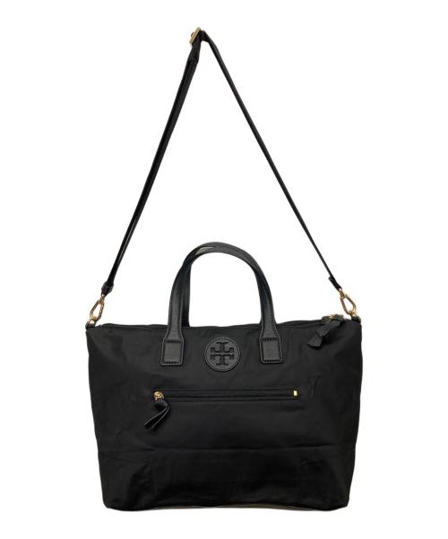 TORY BURCH（トリーバーチ）TORY BURCH (トリーバーチ) 2WAYショルダーバッグ ブラックの古着・服飾アイテム