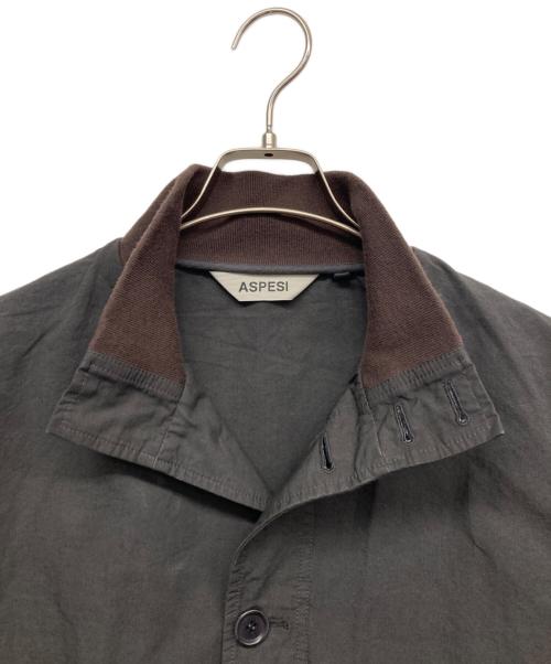 ASPESI（アスペジ）ASPESI (アスペジ) バルスター型ジャケット ブラウン サイズ:Ｌの古着・服飾アイテム