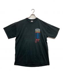 JERZEES（ジャージーズ）の古着「90s WINSTON DRAG RACINGTシャツ」｜ブラック