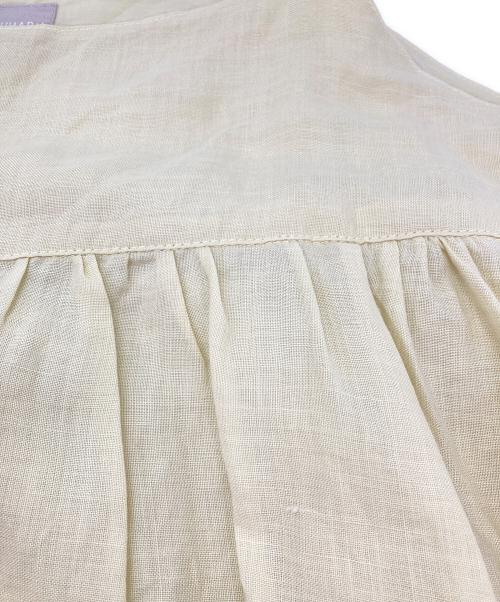 TSUHARU by samansa Mos2（ツハル バイ サマンサモスモス）TSUHARU by Samansa Mos2 (ツハル バイ サマンサモスモス) リネンキャミソールワンピース イエロー サイズ:FREEの古着・服飾アイテム