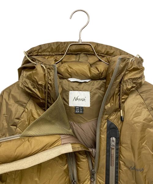 NANGA（ナンガ）NANGA (ナンガ) AURORA LIGHT DOWN JACKET ブラウン サイズ:Lの古着・服飾アイテム