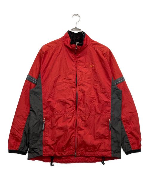 NIKE（ナイキ）NIKE (ナイキ) 90ｓナイロンジャケット レッド サイズ:Lの古着・服飾アイテム